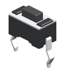 MIKROPRZYCISK 3X6MM 2 PINY 4,3MM 0,8