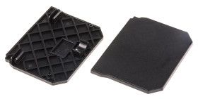 Ścianka koncowa Pokrywa końcowa RS PRO Blok terminala z bezpiecznikiem