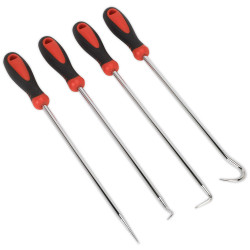 Sealey VS5210 Pick and Hook Set 4pc Extra-long