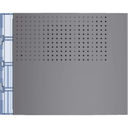 SFERA Plakietka modułu fonicznego podstawowego bez przycisków stalowoszara 351003