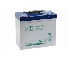 Akumulator VRLA AGM 12V 55Ah (żywotność 15lat) SBL66-12HR