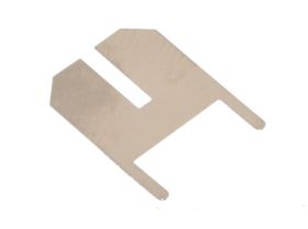 BLASZKA NIKLOWANA 2PIN HILUMIN 15X11X0,1