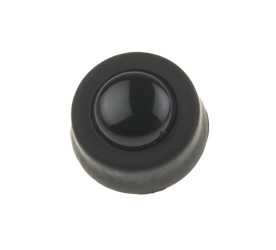 Podstawka antywibracyjna średnica 15mm wysokość całkowita 6mm Nóżka gumowa wysokość stopki 6mm