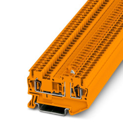 Złączka szynowa z odłącznikiem nożowym Phoenix Contact 28 → 12AWGObudowa ze sprężyną 5-MT, ST 2 20A 400 V