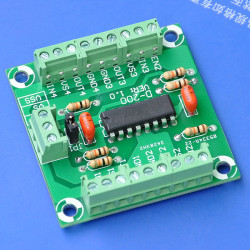 ELECTRONICS-SALON Push-Pull Four Channel Motor Driver Module, L293D.