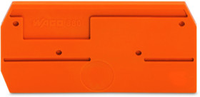 End/Intermediate plate for terminal block, 880-328