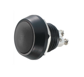 PRZEŁĄCZNIK PRZYCISK OKRĄGŁY OF-ON METALOWY TYP5 12V MPX cza