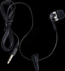 29978 Additional earphones, single-sided, for Albrecht ATR400