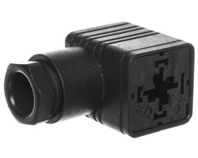 Złącze czujnika żeńskie kątowe 4-pinowe Pg11 DIN 43650 A IP65 XZCC43FCP40B