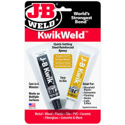 J-B Weld 8276UK KwikWeld&#x2122; Epoxy Adhesive 2 x 30ml