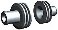Seal, for socket header, 1544316-1