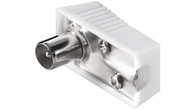 Wtyk Koncentryczny Kątowy Z Mocowaniem Gwintowanym