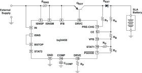 Standalone integrated Battery charge controller for Lead-Acid batteries