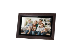 Cyfrowa ramka Kruger&Matz na zdjęcia FRAMEO Wi-Fi 15" drewniana ramka