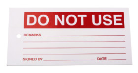 Etykieta zadrukowana 1 szt. RS PRO Węzeł