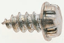 Śruba bezpieczeństwa, No. 6 x 6mm, materiał: Stalowe, ocynkowana, System Zero