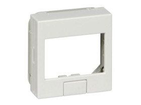 MERTEN Płytka czołowa regulatora temperatury uniwersalnego z wyświetlaczem dotykowym biała Sys M MTN5775-0325 SCHNEIDER ELECTRIC