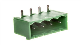 Gniazdo Pinowe 4P 320V 12A Zielone Mstba 2,5/ 4-G-5,08 1757268 /250Szt./