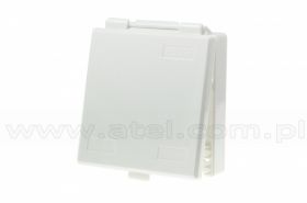 Gniazdo abonenckie FTTH, 2x SC simplex, bez adapterów