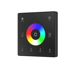 Panel LED naścienny Skydance - RGB+CCT - 4 strefowy - 3V - TW5-4(B)