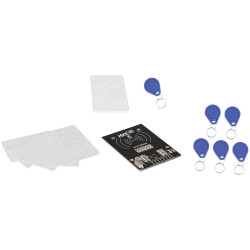 Joy-it RFID set: Includes MFRC-522 chip, 6 cards, 6 key chains