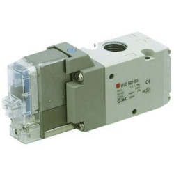 Pneumatyczne zawory elektromagnetyczne SMC G 1/2 24V dc 3 portowy 1/2in