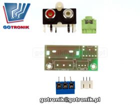 Przejściówka audio Jack RCA cinch ARK XH2.54 KIT