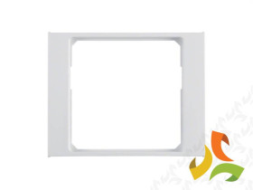 BERKER K.1 Pierścień adaptacyjny do płytki czołowej 50x50 mm biały połysk 11087109 HAGER