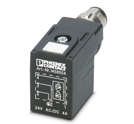 Złącze zaworu elektromagnetycznego 24 V AC Męski LED: Tak Phoenix Contact