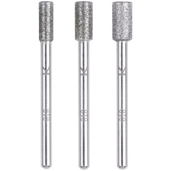 Wolfcraft 5987000 Diamond Grinding Pencil Set 3-Piece Cylindrical