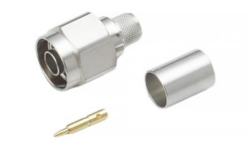 Złącze koncentryczne, 50, 11GHz, Męski, Lutowane, Montaż na kablu +85C -40C