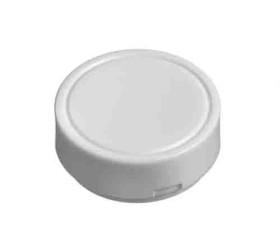 Nakładka na przycisk, Biały, Osłona