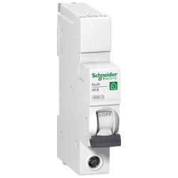 Wyłącznik nadprądowy MCB, Typ B, 1-biegunowy, 32A, 230V, Schneider Electric, R9F