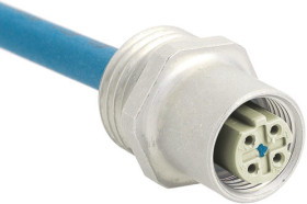 Przewód czujnik-siłownik ze złączem Złącze M12 liczba rdzeni 4 długość 360mm Rodzaj A Żeńskie