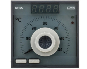 Regulator analogowy nastawa Fe-CuNi 0-600st.C regulator PID konfigurowane wyjście przekaźnikowe bez atestu KJ RE55 0931000
