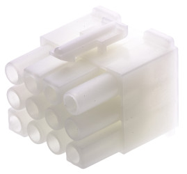 Obudowa złącza 12-pinowe 3-rzędowe raster: 6.7mm Molex Żeński Montaż na kablu STANDARD .093" Standardowe gniazdo ze