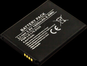 10589 Smartphone battery for LG devices, Li-Ion, 1800 mAh