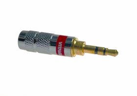 Wtyk jack 3.5 stereo złoty chromowany (do iPhone) JW482