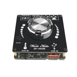 ZK-1002M 100W+100W Bluetooth 5.0 Power Audio Amplifier Board
