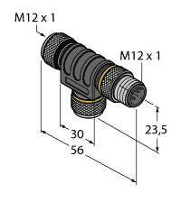 Turck 6930573 Rozdzielacz i adapter czujnika/aktuatora VT2-FKM5-FKM5-FSM5, 1 szt.