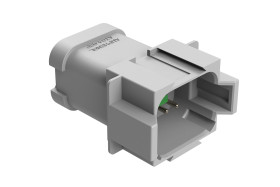 Złącze samochodowe 8-pinowe Amphenol Industrial 2-rzędowe Męski 52A AT Złącze samochodowe
