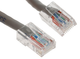 Kabel Ethernet Cat5e długość 300mm Z zakończeniem Cinch l. żył: 8