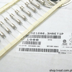 021606.3MRET1P Fuse 6.3A 250V AXIAL LITTELFUSE