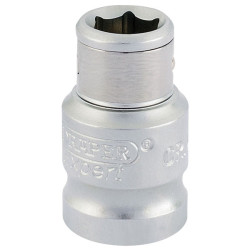 Draper 16809 3/8&quot; Sq Drivex1/4&quot; Hexagon Screwdriver Bit Holding Socket
