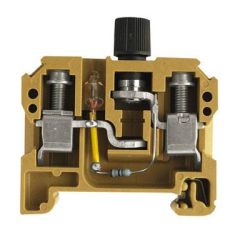 Zacisk szynowy bezpiecznika Weidmüller 0225820000 śrubowe 10 szt.