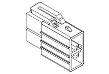 Obudowa złącza 2-pinowe 2-rzędowe raster: 8mm Molex Wtyk 35181