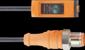 Reflecting light barrier, 0.075-8 m, NPN, 10-30 VDC, M12-connector, IP65/IP67, O6P704