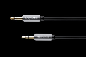 1m 3.5 Jack Stereo Male to Male Cable - Kruger&Matz