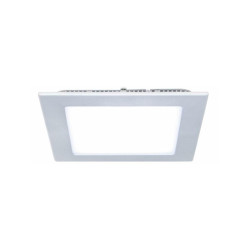 Oprawa LED downlight SLIM 16W 3000K 1120lm kwadrat srebrny Lightech