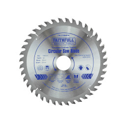 Faithfull FAIZ1804030 TCT Circular Saw Blade 180 x 30mm x 40T POS